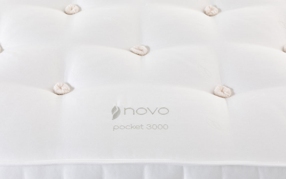 novo natural 3000 pocket pillow top mattress