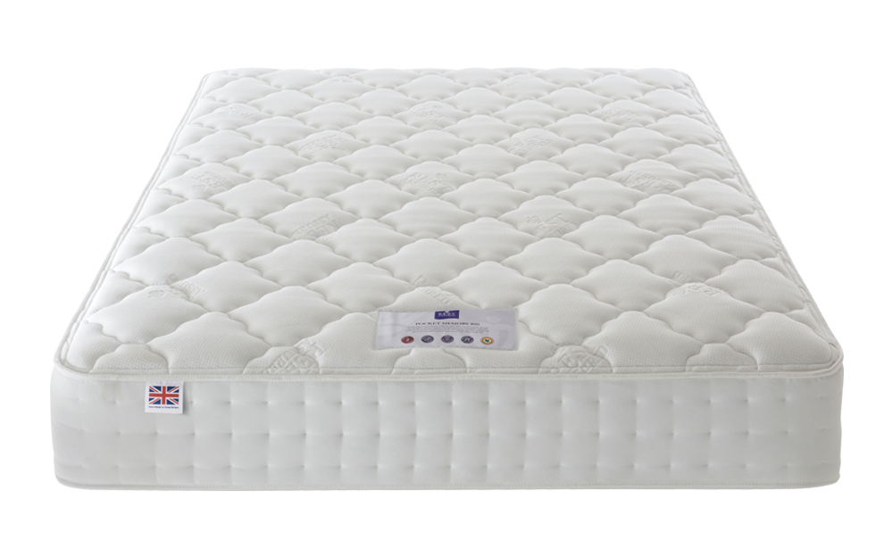 rest assured 800 memory double mattress review