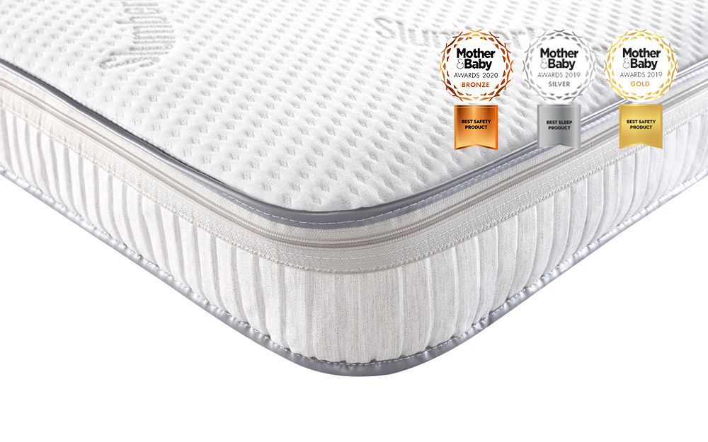slumberland luxury pocket sprung cot bed mattress